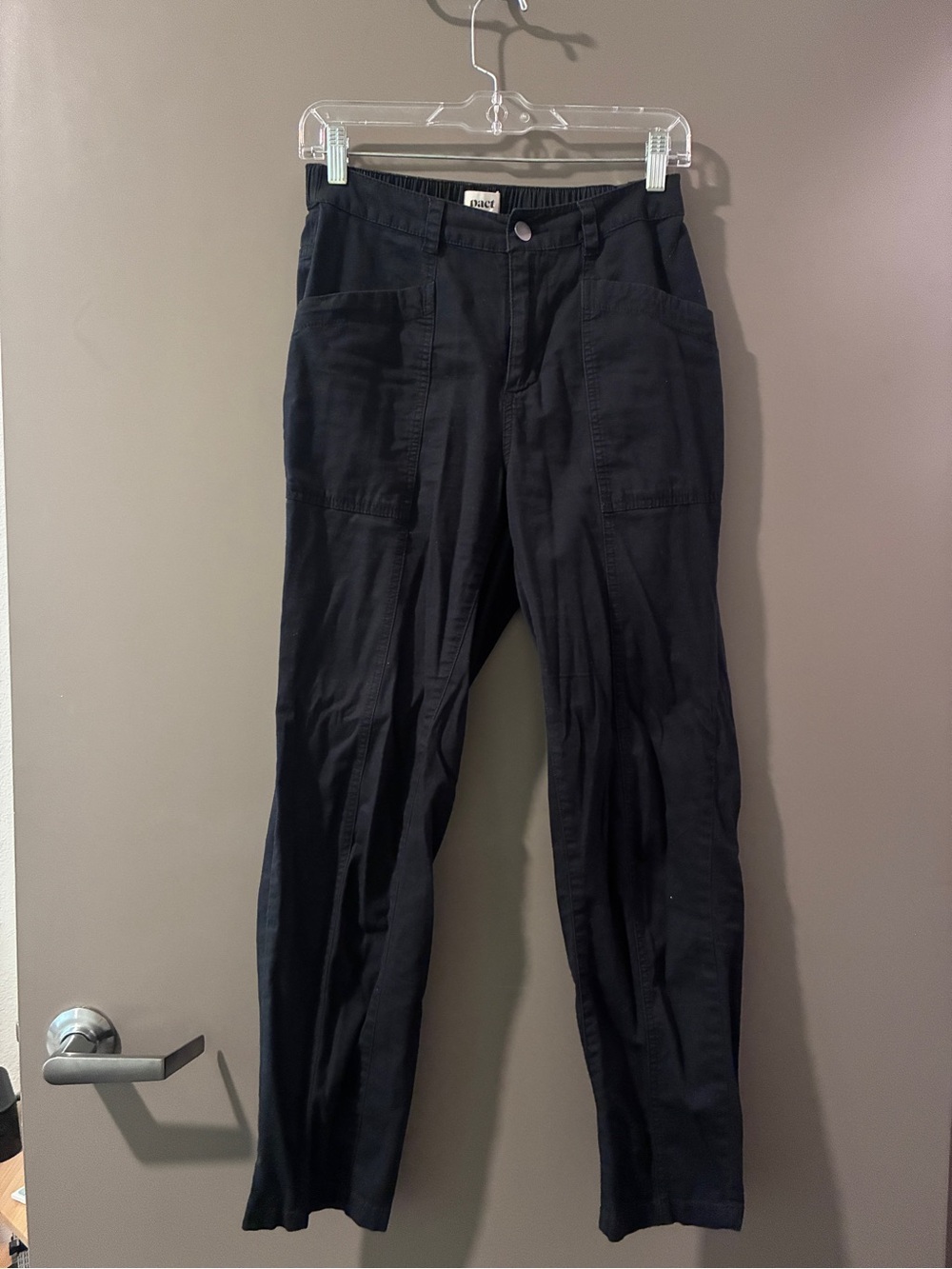 Pact organic cotton ankle pants